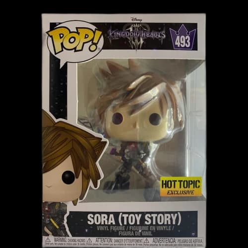 Funko Pop! Disney Kingdom Hearts Sora (Toy Story) Hot Topic Exclusive Figure #493