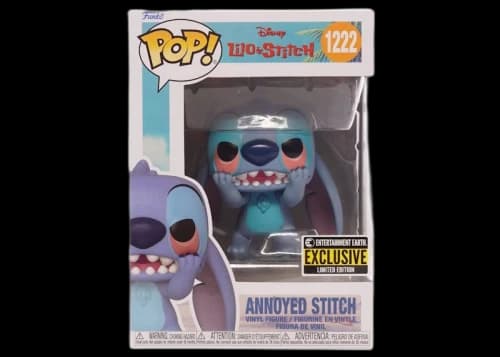 Funko Pop! Disney Lilo & Stitch Annoyed Stitch Entertainment Earth Exclusive Figure #1222