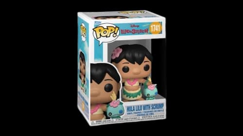 Funko POP! Disney: Lilo & Stitch-Hula Lilo With Scrump Figure #1741