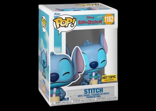 Funko Pop! Disney Lilo & Stitch (Stitch With Boba) Hot Topic Exclusive Figure #1182