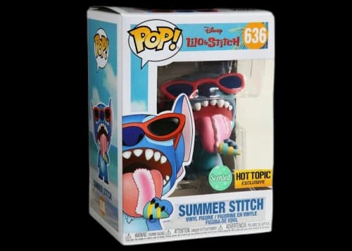Funko Pop! Disney Lilo & Stitch Summer Stitch Scented Hot Topic Exclusive Figure #636