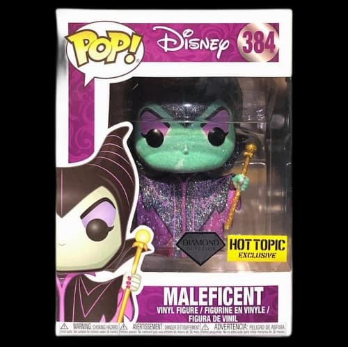 Funko Pop! Disney Maleficent (Diamond Collection) Hot Topic Exclusive Figure #77