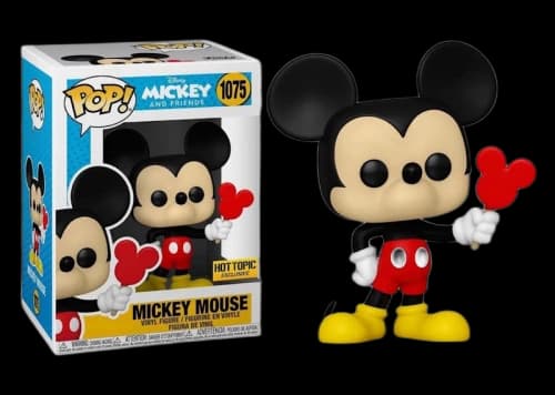 Funko Pop! Disney Mickey And Friends Mickey Mouse Hot Topic Exclusive Figure #1075