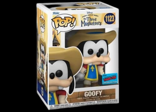 Funko Pop! Disney Mickey, Donald & Goofy The Three Musketeers Goofy 2021 NYCC Exclusive Figure #1123