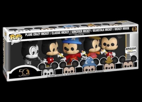Funko Pop! Disney Mickey Mouse Amazon Exclusive 5-Pack