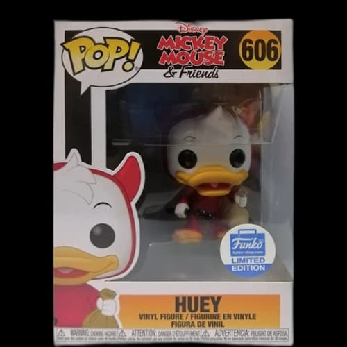 Funko Pop! Disney Mickey Mouse & Friends Huey Funko Shop Edition Figure #606