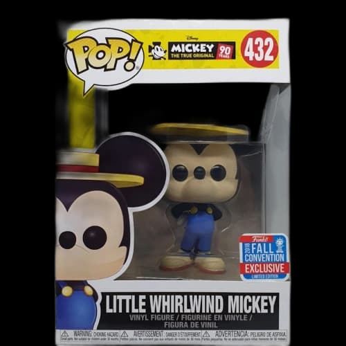 Funko Pop! Disney Mickey The True Original Little Whirlwind Mickey Fall Convention Figure #432