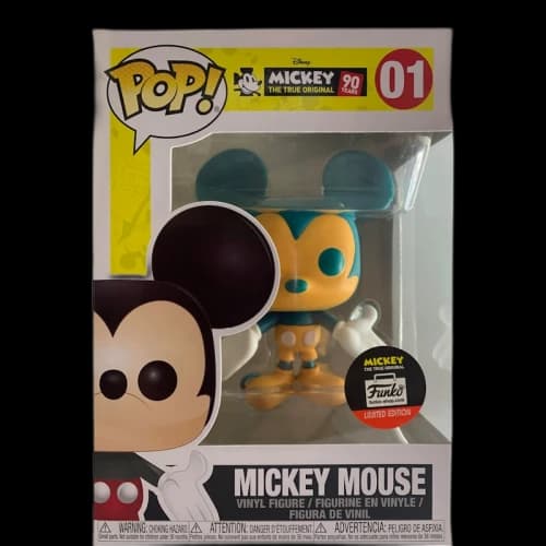 Funko Pop! Disney Mickey The True Original Mickey Mouse (Teal/Orange) Funko Shop Edition Figure #01