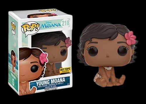 Funko Pop! Disney Moana Young Moana Hot Topic Exclusive Figure #218