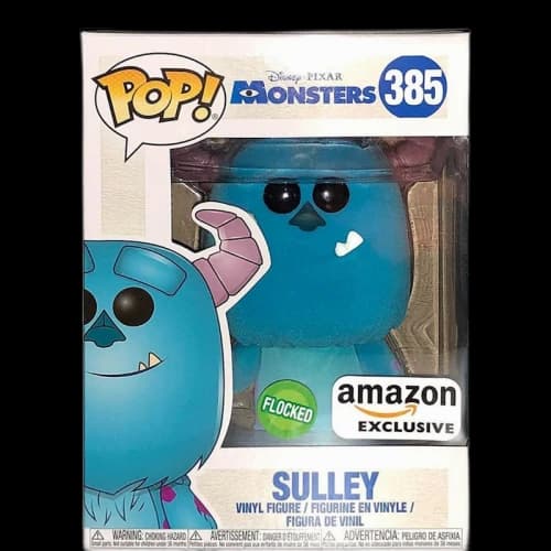 Funko Pop! Disney Monsters Sulley (Flocked) Amazon Exclusive Figure #385