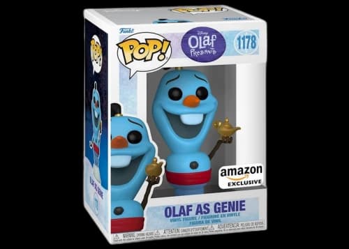 Funko Pop! Disney Olaf Presents: Olaf as Genie Amazon Exclusive Figure #1178
