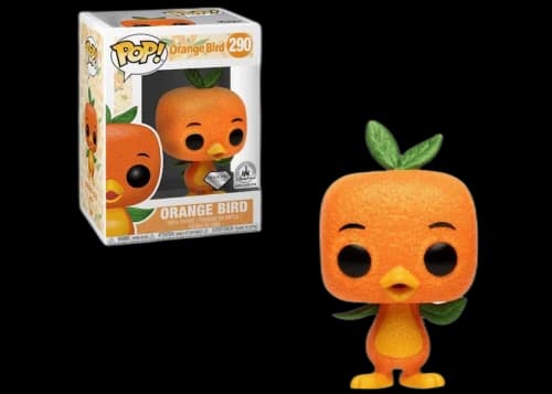 Funko Pop! Disney Orange Bird Diamond Disney Parks Exclusive Figure #290
