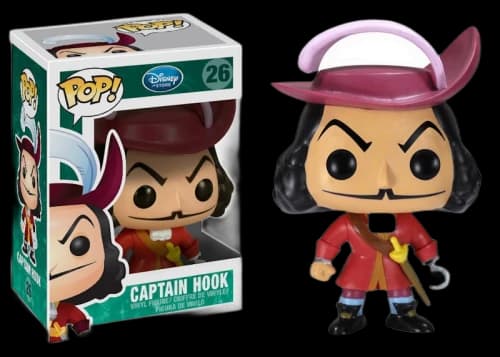 Funko Pop! Disney Peter Pan Captain Hook Figure #26