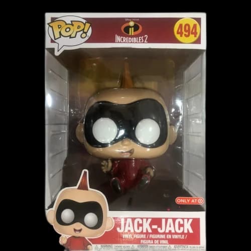 Funko Pop! Disney Pixar Incredibles 2 Jack-Jack Target Exclusive 10 inch Figure #494