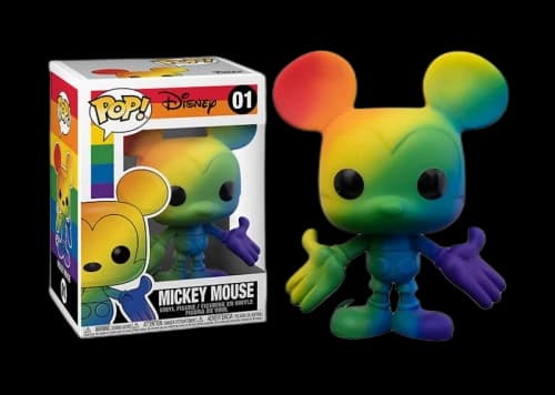 Funko Pop! Disney Pride Mickey Mouse (Rainbow) Figure #01