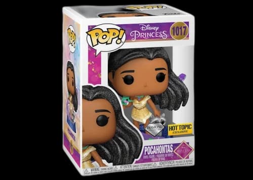 Funko Pop! Disney Princess Pocahontas Diamond Collection Hot Topic Exclusive Figure #1017