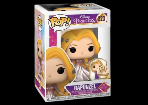 Funko Pop! Disney Princess Rapunzel (With Pin) Gold Funko Shop Exclusive Figure #223