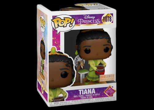 Funko Pop! Disney Princess Tiana Box Lunch Exclusive Figure #1078