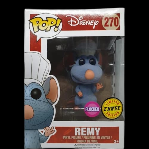 Funko Pop! Disney Remy (Flocked) (Chase) Figure #270