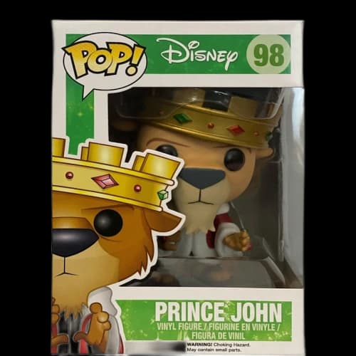Funko Pop! Disney Robin Hood Prince John Figure #98
