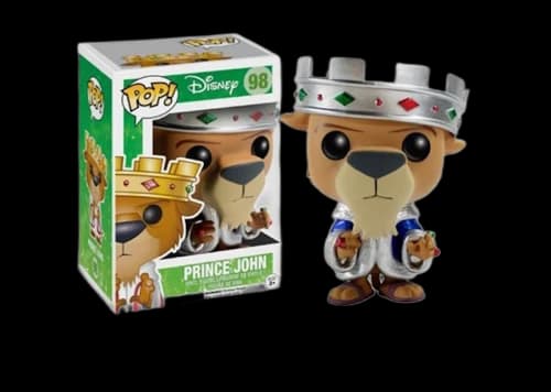 Funko Pop! Disney Robin Hood Prince John (Metallic) Figure #98