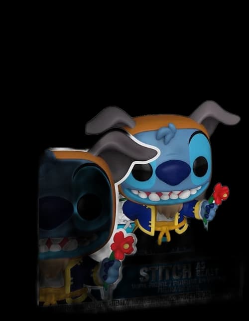 Funko Pop! Disney: Stitch In Costume Stitch as Beast Figure #1459