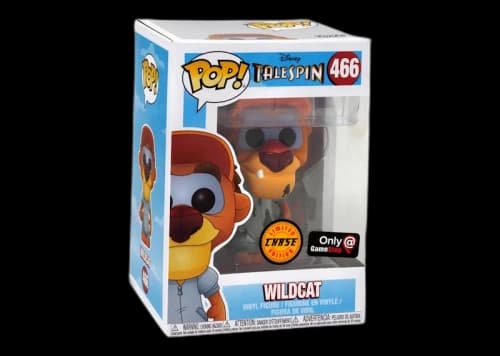 Funko Pop! Disney TaleSpin Wildcat Oil Stains Chase GameStop Exclusive Figure #466