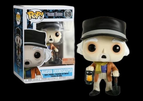Funko Pop! Disney The Haunted Mansion Mansion Groundskeeper Box Lunch Exclusive Figure #619