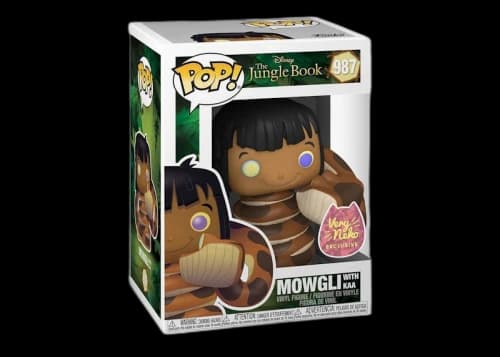 Funko Pop! Disney The Jungle Book Mowgli with Kaa Very Neko Exclusive Figure #987