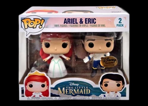 Funko Pop! Disney The Little Mermaid Ariel & Eric Disney Treasures Exclusive 2 Pack