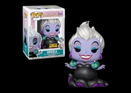 Funko Pop! Disney The Little Mermaid Ursula Diamond Hot Topic Exclusive Figure #568