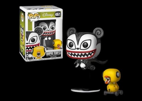 Funko Pop! Disney The Nightmare Before Christmas 25th Anniversary Vampire Teddy with Duck Figure #461