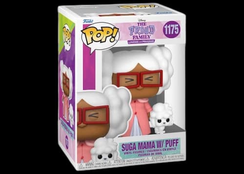 Funko Pop! Disney The Proud Family Suga Mama W/ Puff Figure #1175