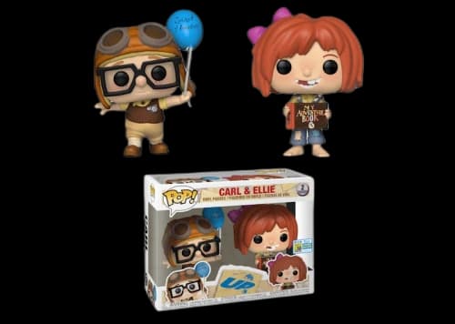 Funko Pop! Disney Up Carl & Ellie SDCC Exclusive 2-Pack