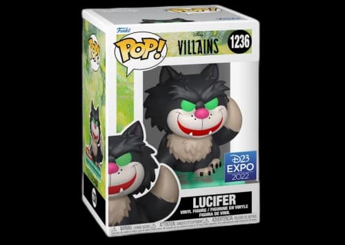 Funko Pop! Disney Villains Lucifer 2022 D23 Expo Exclusive Figure #1236