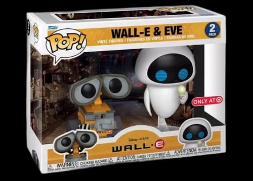 Funko Pop! Disney Wall-E & Eve Target Exclusive 2-Pack