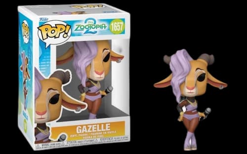Funko Pop! Disney: Zootopia 2 Gazelle Figure #1657