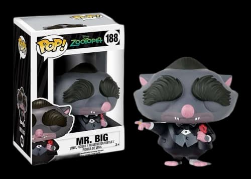 Funko Pop! Disney Zootopia Mr. Big Figure #188