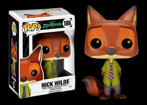 Funko Pop! Disney Zootopia Nick Wilde Figure #186