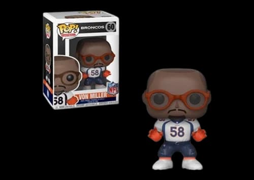 Funko Pop! Football Denver Broncos Von Miller White Jersey Figure #60