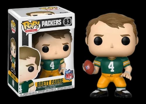 Funko Pop! Football Green Bay Packers Brett Favre Green Jersey Figure #83