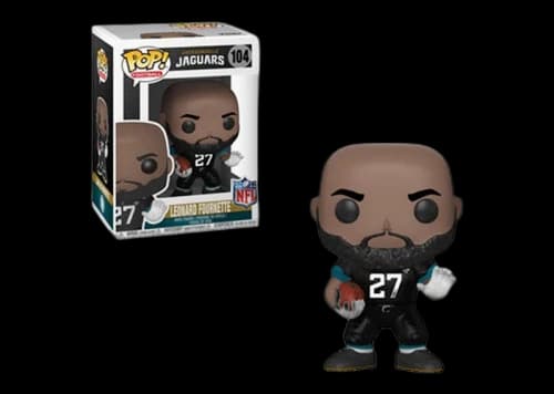 Funko Pop! Football Jacksonville Jaguars Leonard Fournette Black Jersey Figure #104