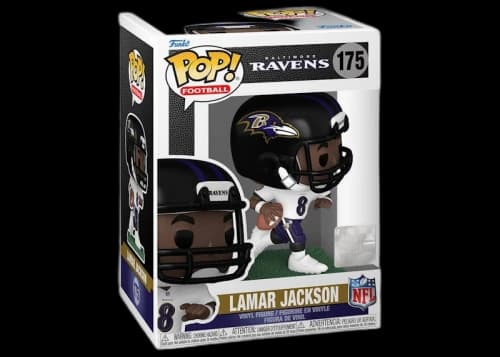 Funko Pop! Football NFL Baltimore Ravens Lamar Jackson Figure #175
