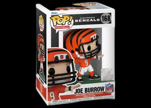 Funko Pop! Football NFL Cincinnati Bengals Joe Burrow Figure #168