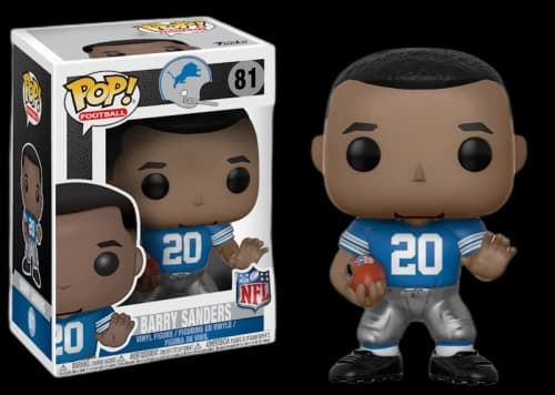 Funko Pop! Football NFL Detroit Lions Barry Sanders Figure #81