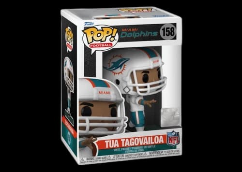 Funko Pop! Football NFL Miami Dolphins Tua Tagovailoa Figure #158