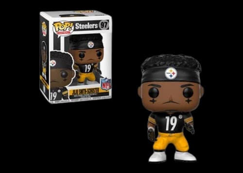 Funko Pop! Football Pittsburgh Steelers Ju Ju Smith Schuster Black Jersey Figure #97