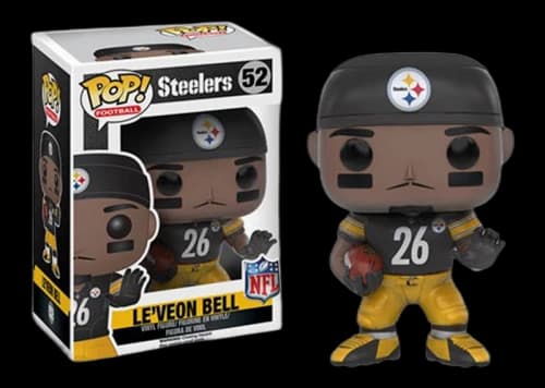 Funko Pop! Football Pittsburgh Steelers Le'Veon Bell Black Jersey Figure #52
