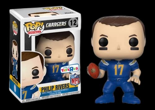 Funko Pop! Football San Diego Chargers Philip Rivers Blue Uniform Toys 'R Us Exclusive Figure #12