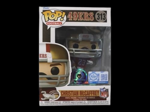 Funko Pop! Football:49ERS Christian McCaffrey (Fugitive Toys 5000 PCS) (Hypecon 2025) Figure #250